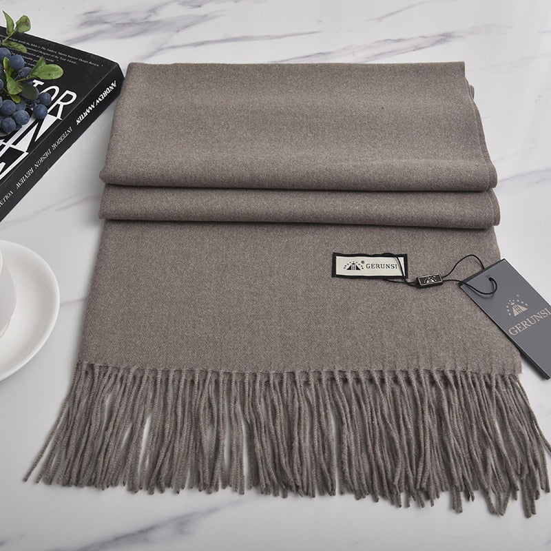 Foulard d'hiver en cachemire