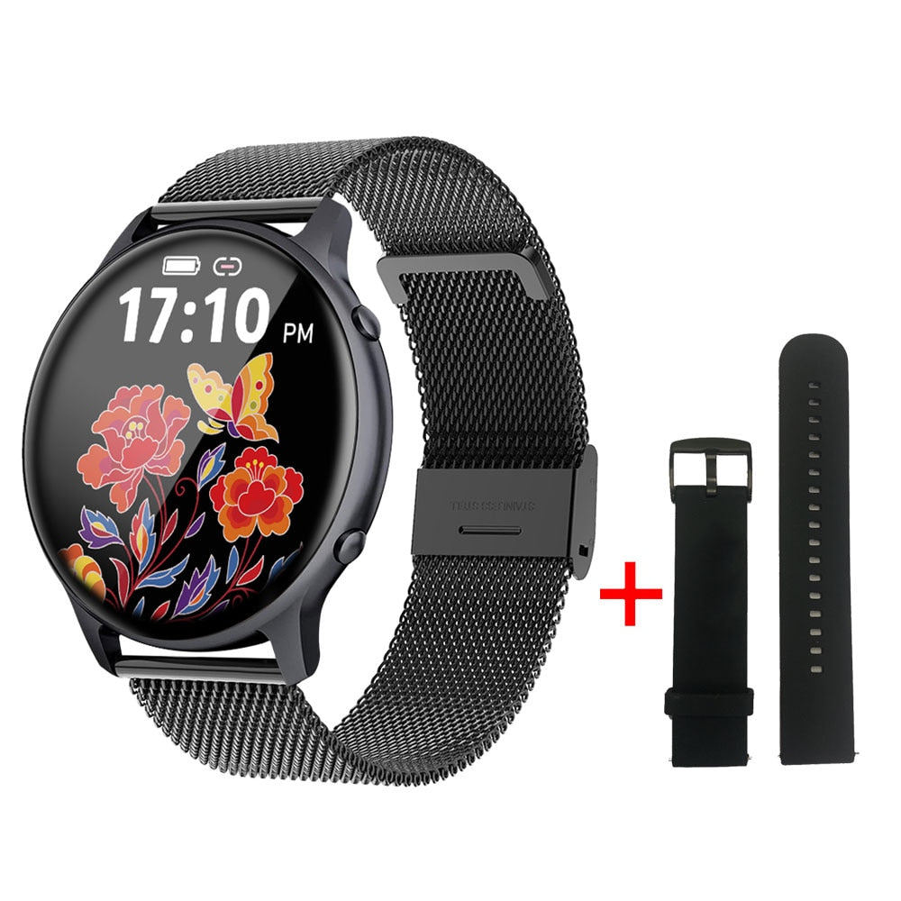 Montre connectée pour femmes + Bracelet Offert Noir