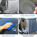 Revêtement céramique hydrophobe pour voiture - Brillance extrème