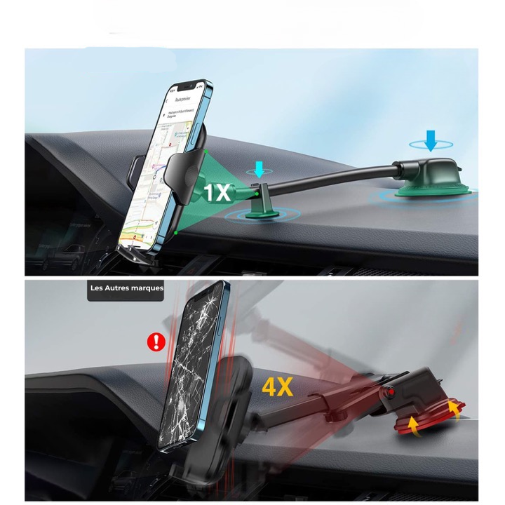 Support-téléphone-Flexible-pour-voiture