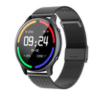 Montre connectée pour femmes Noir Maille