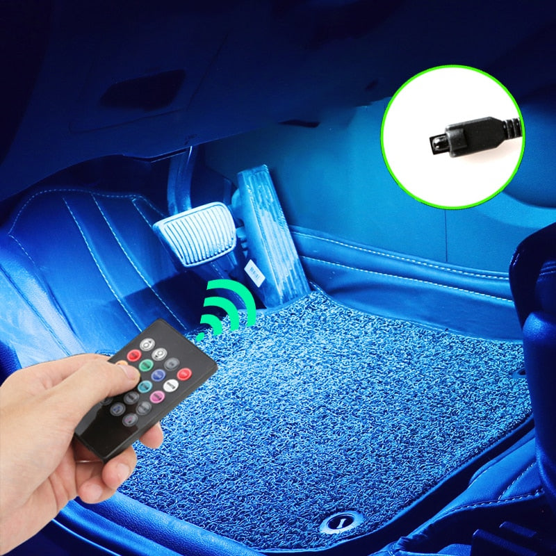 Lumière d'ambiance Led pour voiture