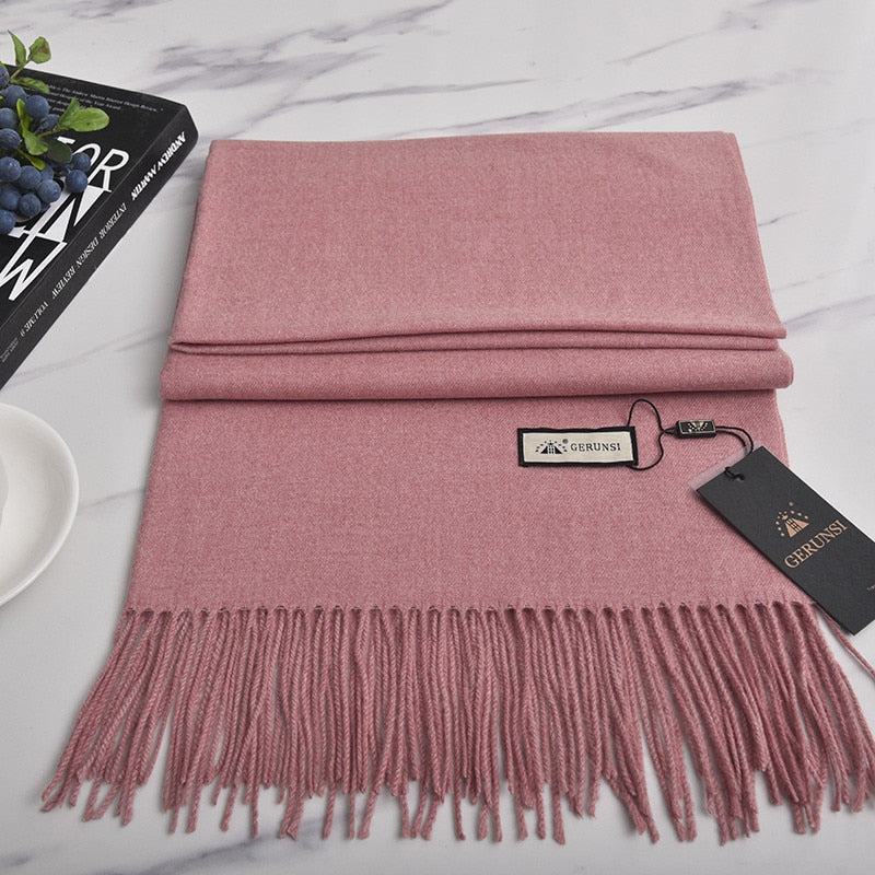 Foulard d'hiver en cachemire