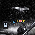 Feu arrière de vélo avec télécommande