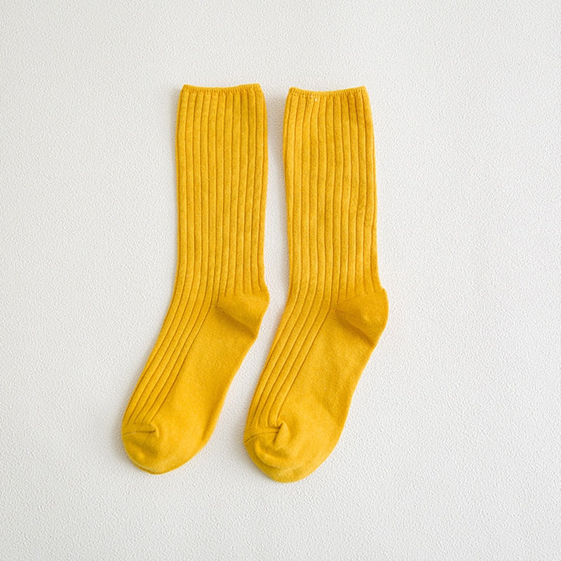 3 paires de chaussettes retros en coton