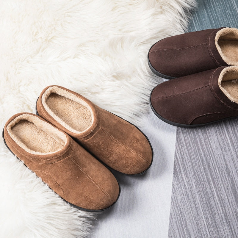 Pantoufles d'hiver pour homme