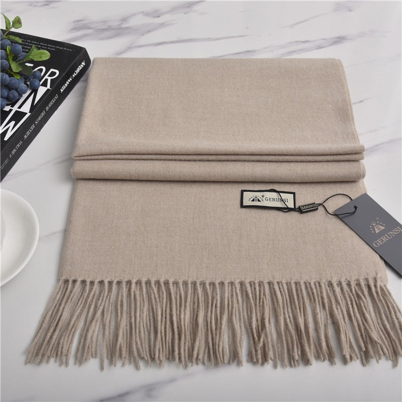 Foulard d'hiver en cachemire