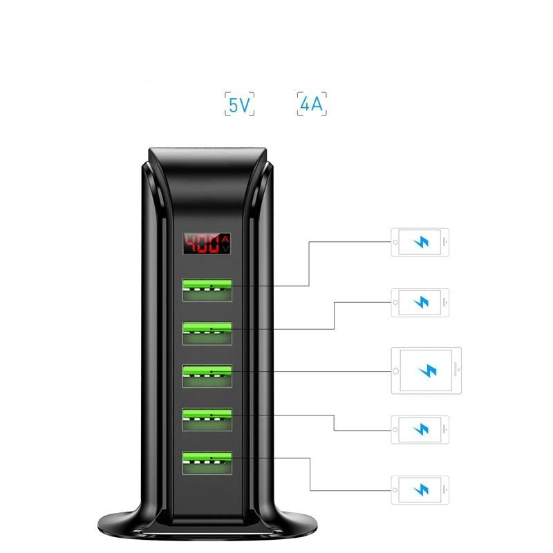 Station de recharge 5 ports