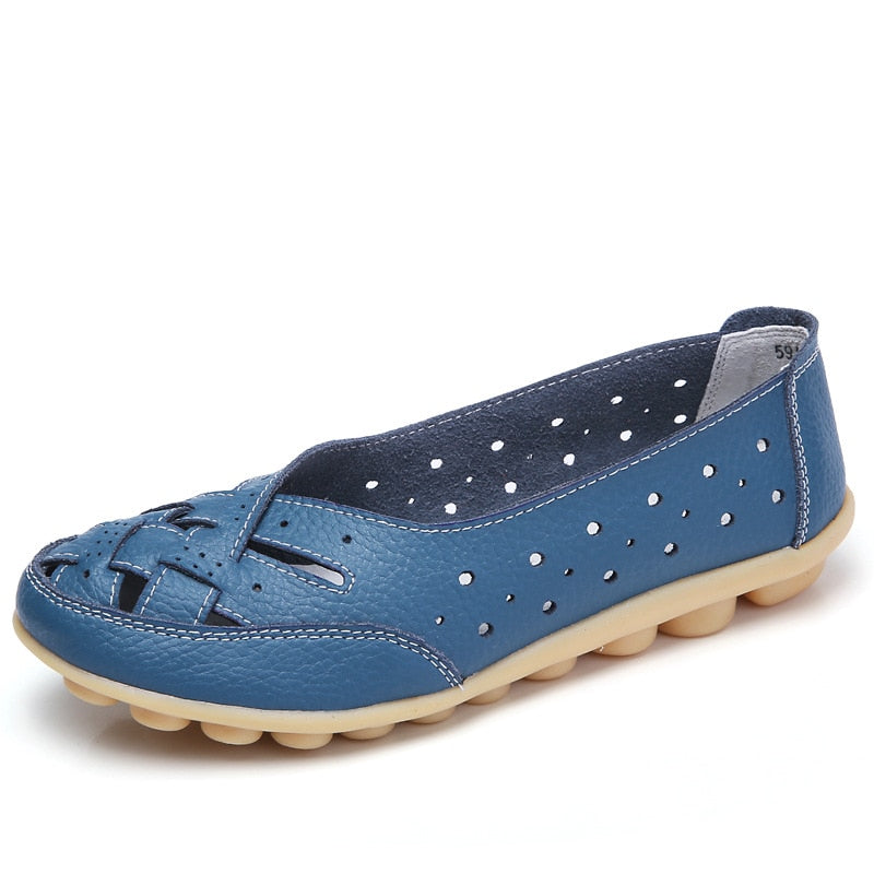 Comfortable Leather Ballet Flats