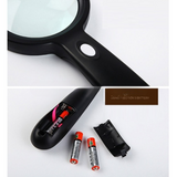 Loupe éclairée 12 LED - Zoom x10