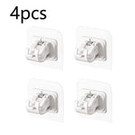 4 pcs Fixation facile tringle