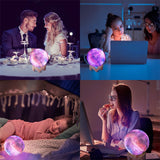 Lampe LED en forme de lune