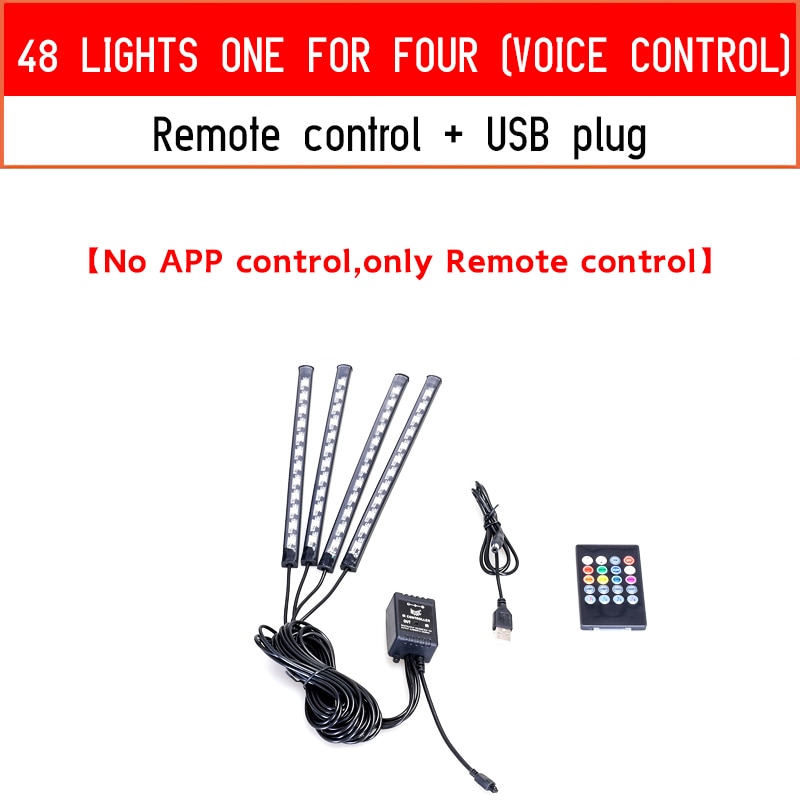 Lumière d'ambiance Led pour voiture