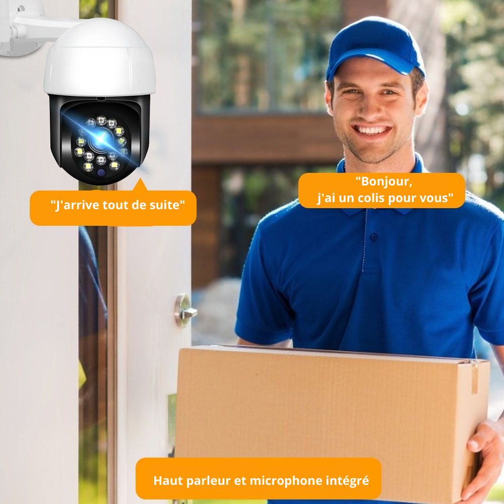 Caméra de surveillance d'extérieur 1080P