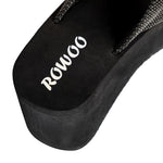 Tongs compensées confortables