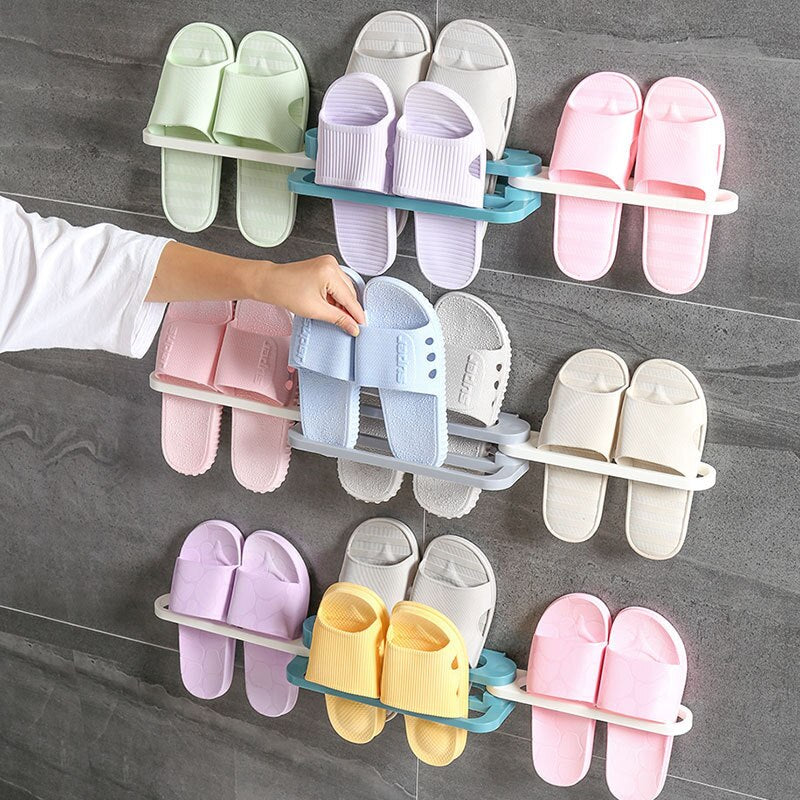 Rangement mural pour chaussures 3 en 1