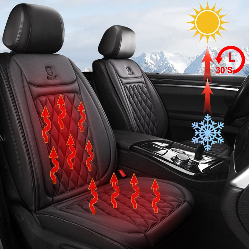 Housse confort+ chauffante pour voiture