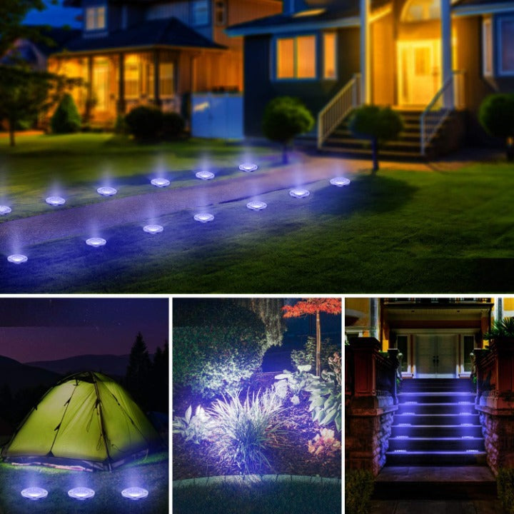Lot de 4 Spots LED extérieurs