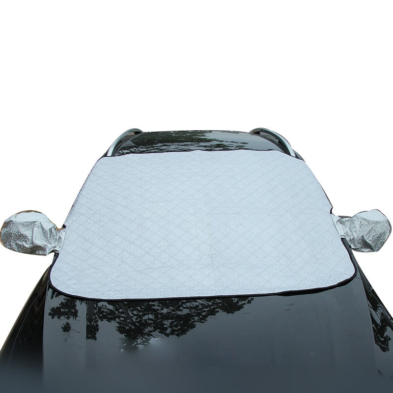 Protection pare-brise magnétique anti-neige