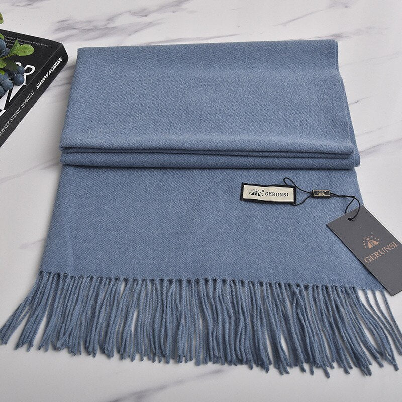 Foulard d'hiver en cachemire