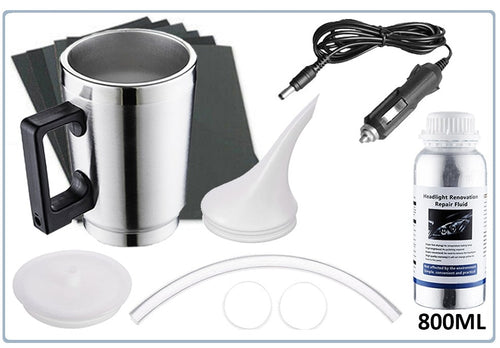 kit complet rénovateur de phares magique