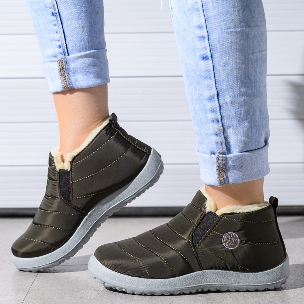 Maya - Bottines d'hiver intérieur fourrure - Imperméables