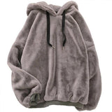 Sweat cocooning à capuche