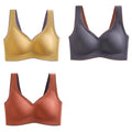 Lot de 3 brassières seconde peau en latex