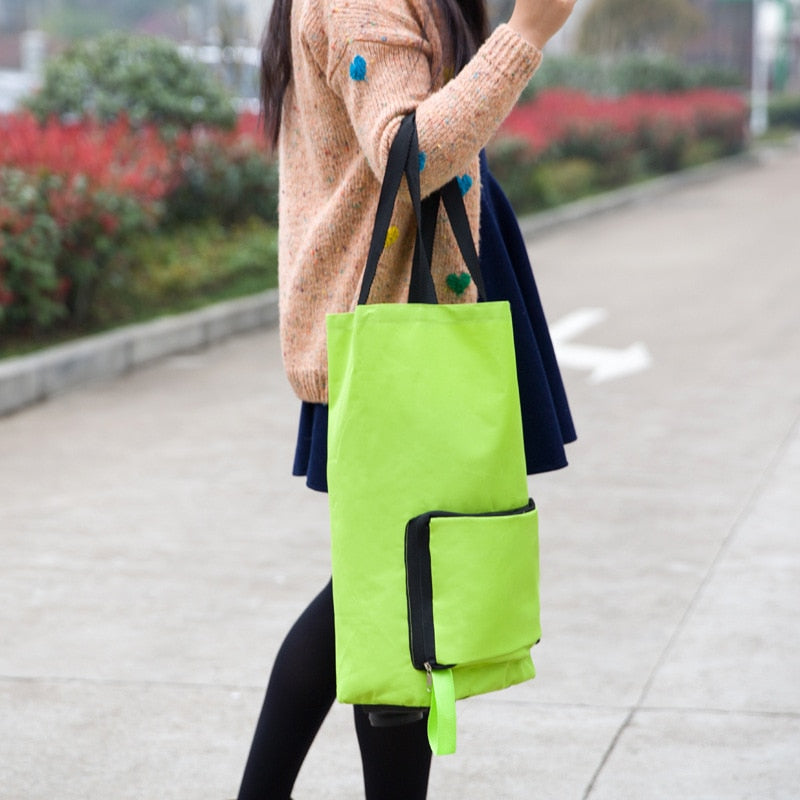 2-in-1 Foldable Shopping Bag