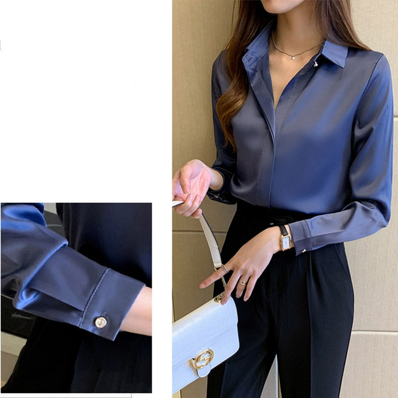 chemise-satin-femme