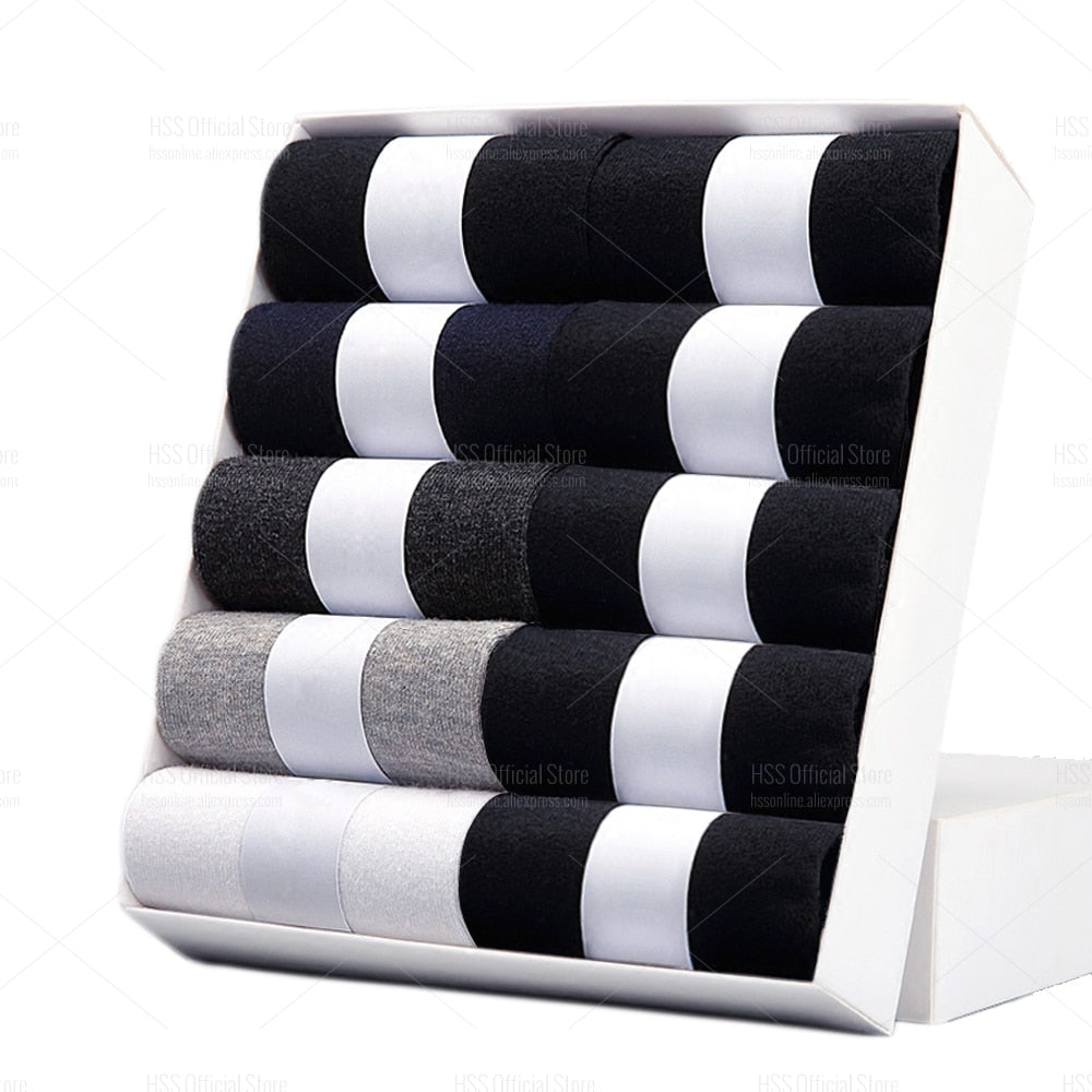 Lot de 10 Chaussettes 100% Coton