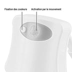 Multicolor smart toilet light