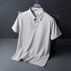 Polo en soie infroissable