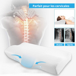 Oreiller cervicale à mémoire de forme