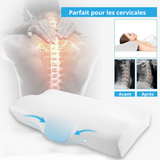 Oreiller cervicale à mémoire de forme