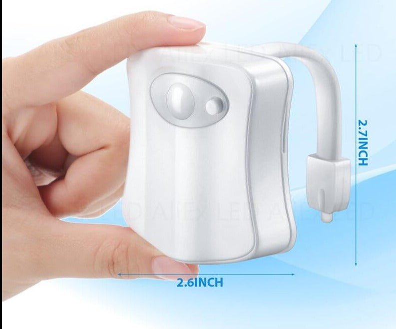 Multicolor smart toilet light