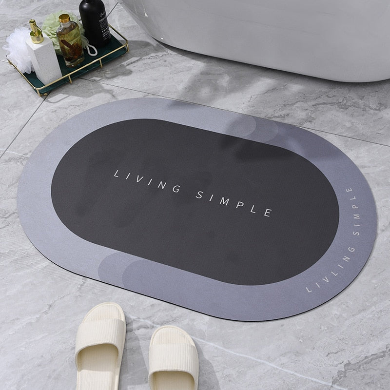 Tapis de bain ultra absorbant