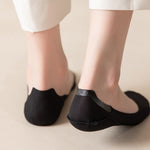 3 x Chaussettes anti-dérapantes en soie glacée