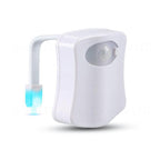 Multicolor smart toilet light