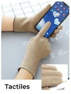 Gants polaires tactiles - Chauds et imperméables