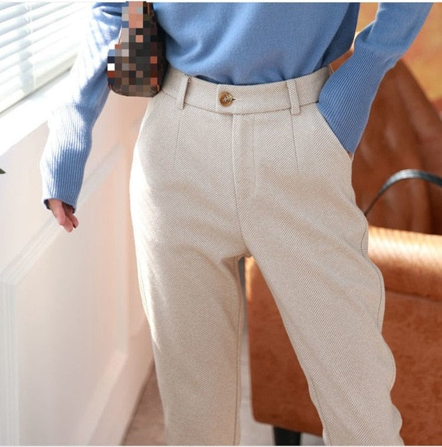 Pantalon-habillé-en-laine