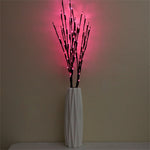 20x Branches de saule artificielles à LED