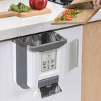 Retractable kitchen bin