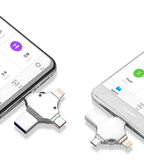 Clé USB 4 EN 1  - PC, Téléphone, Tablette