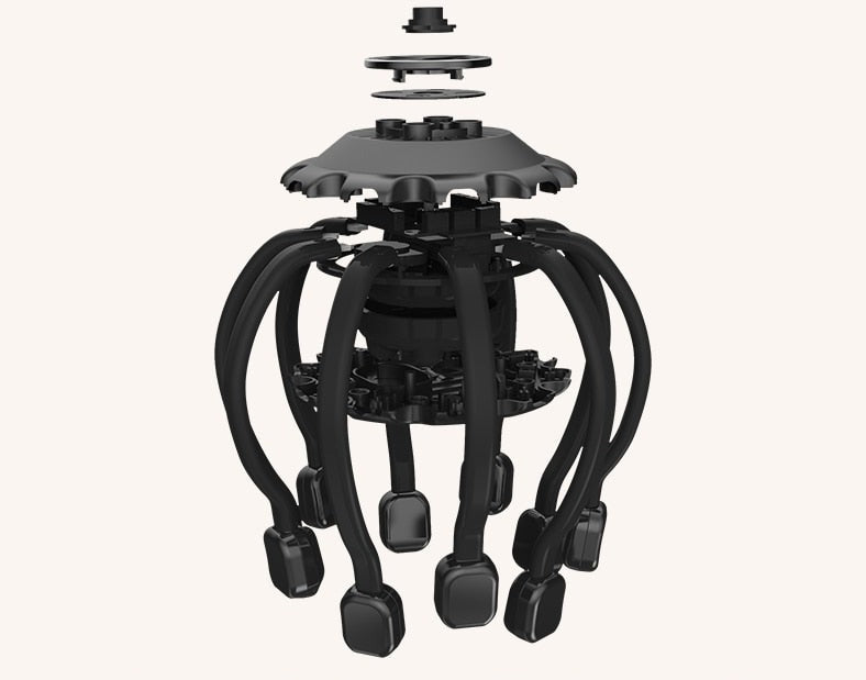 Masseur de tête relaxant - Musique bluetooth