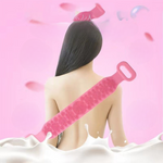 Brosse de douche exfoliante en silicone
