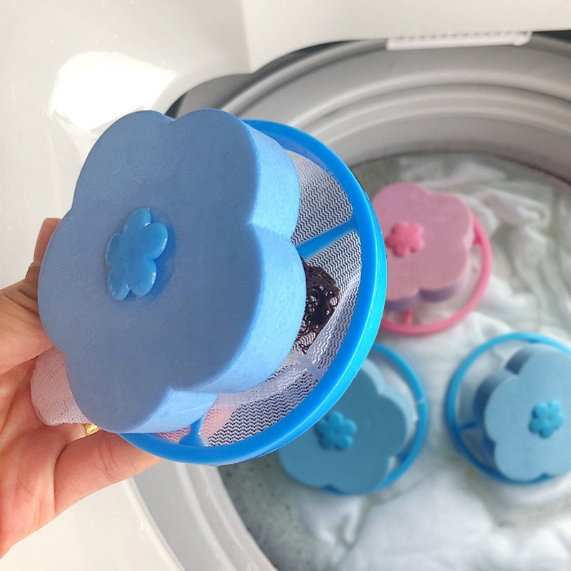 4x Filtre anti-poils pour machine à laver