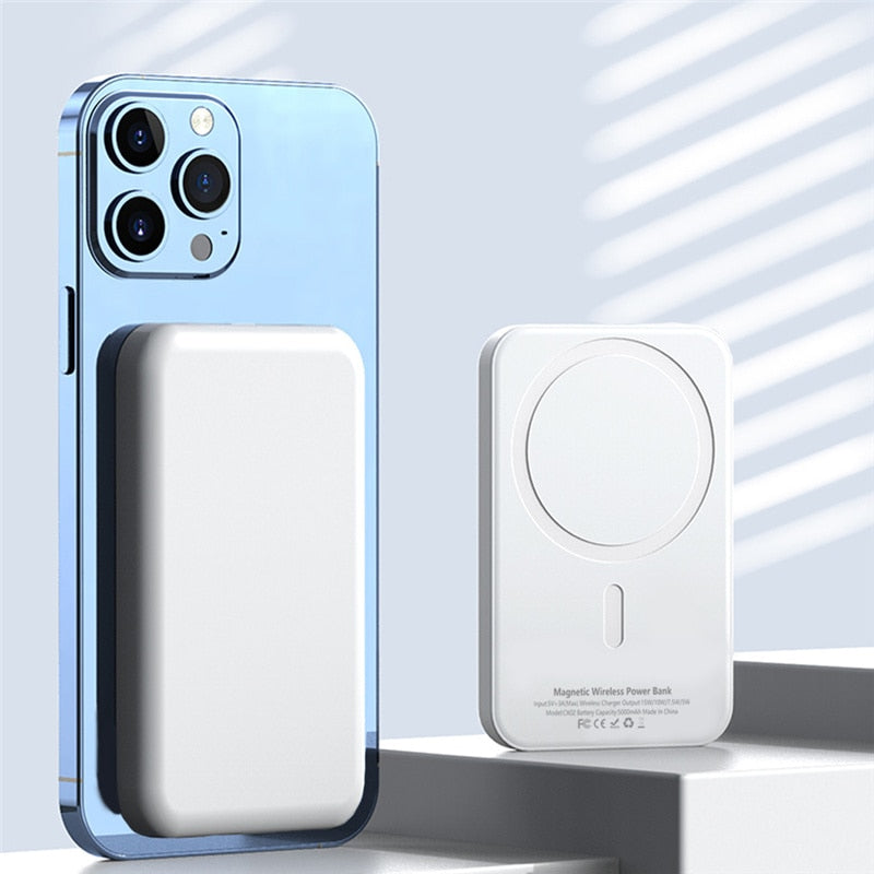Mini batterie externe magnétique