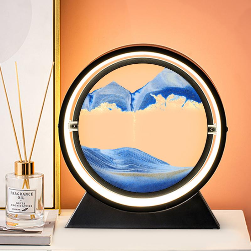 Lampe 3D sablier