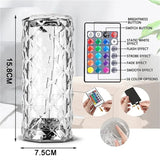 Lampe en cristal projecteur